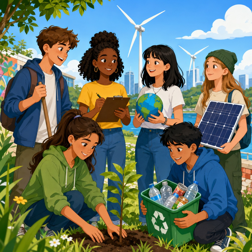 How to Empower Teens to Take Climate Action