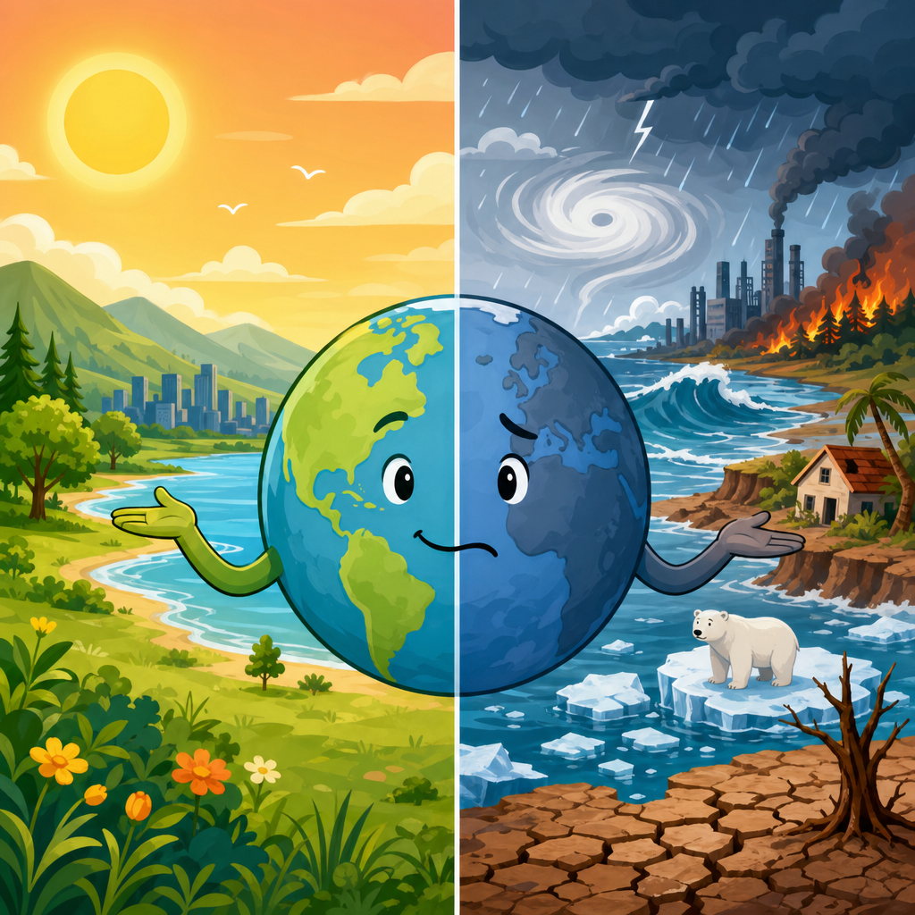 Visualizing the Difference Between Warming and Change
