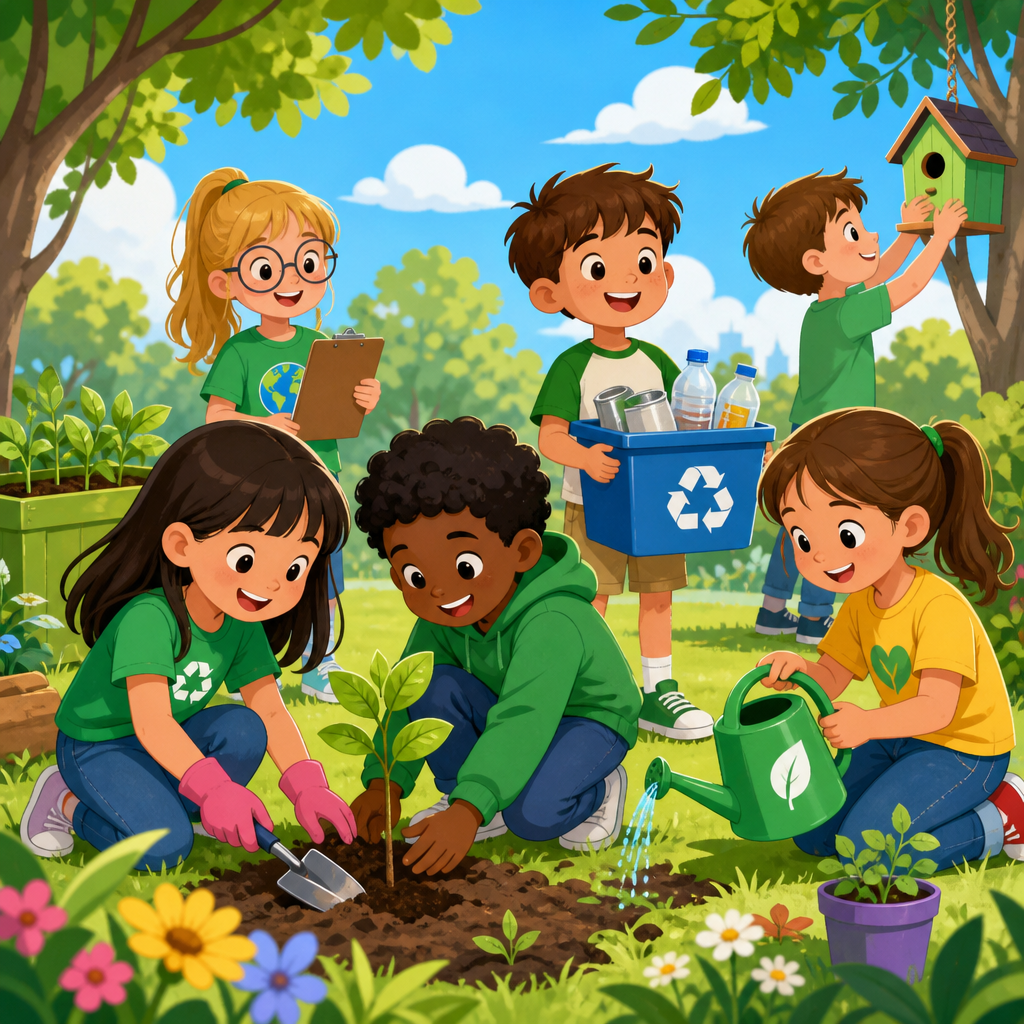 How to Engage Younger Students in Green Club Activities