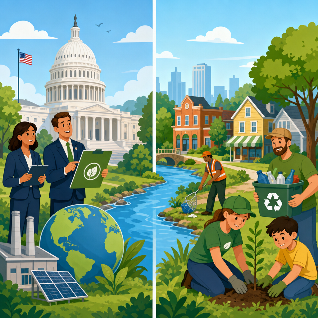 Differences Between Federal and Local Environmental Laws
