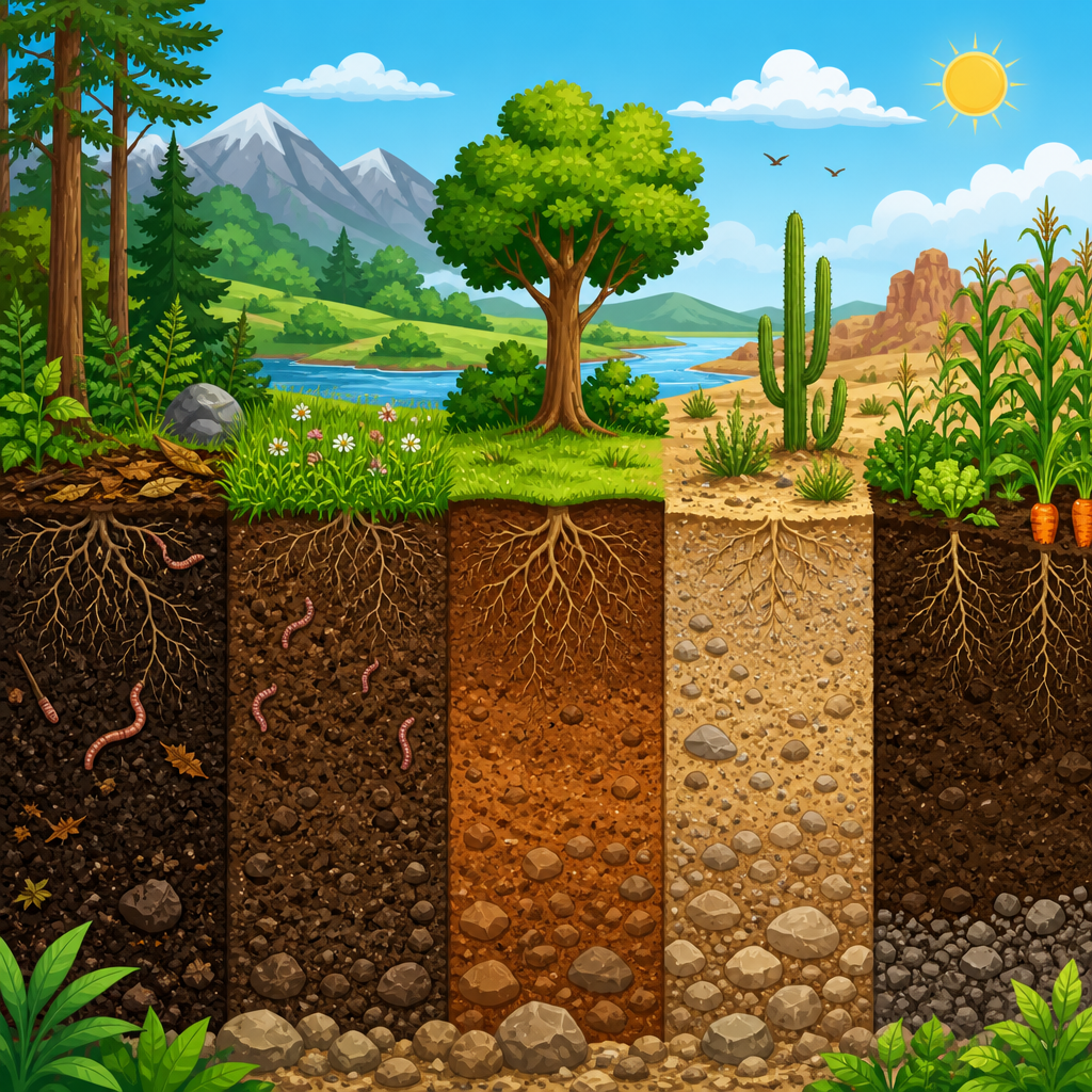 Soil Types and Their Environmental Significance