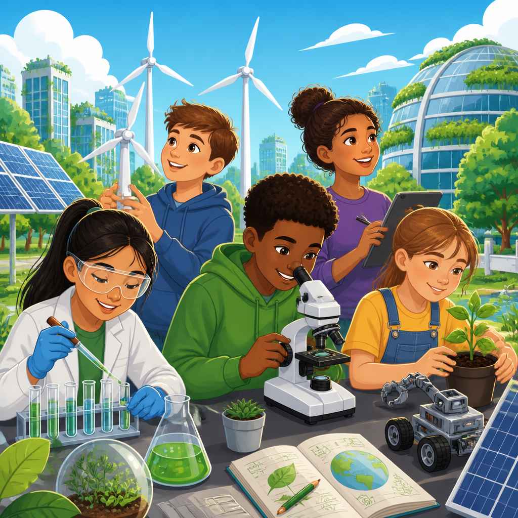 Youth in STEM: Inspiring the Next Generation of Green Scientists